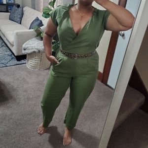 BRAND NEW*Ellison Olive Jumpsuit